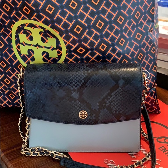 Tory Burch Handbags - Parker Embossed Convertible Shoulder Bag